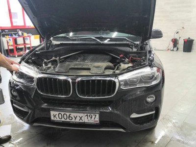Полировка и бронирование фар BMW X5