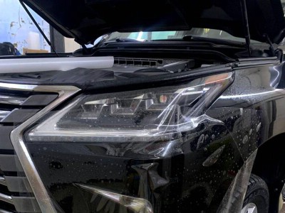 Защита лакокрасочного покрытия полиуретановой плёнкой Hexis Lexus Lx