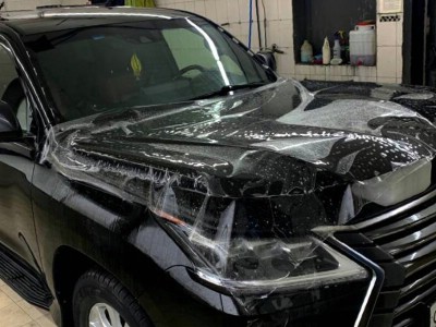 Защита лакокрасочного покрытия полиуретановой плёнкой Hexis Lexus Lx