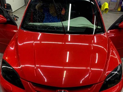 Тонирование лобового стекла Mazda 3