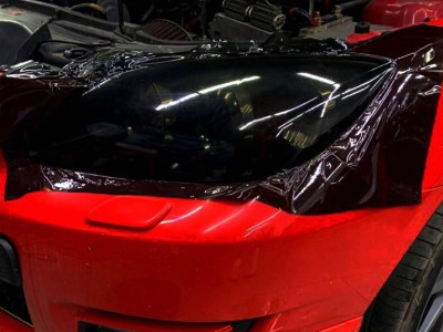 Тонирование лобового стекла Mazda 3
