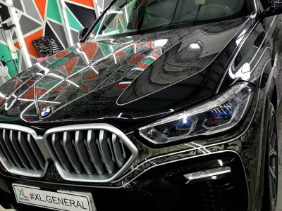 Полный ремонт трещины лобового стекла BMW X6 G06