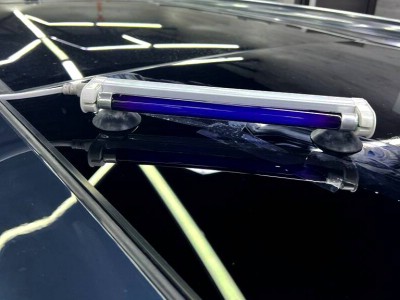 Ремонт трещины панорамной крыши и защита ее полиуретановой пленкой Volvo XC90