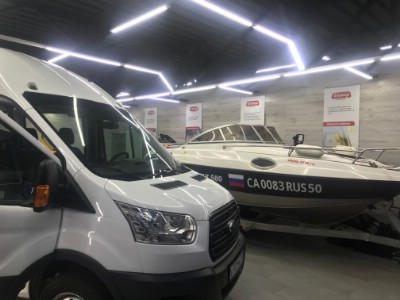 ТОНИРОВАНИЕ АВТОБУСА FORD TRANSIT 2016-