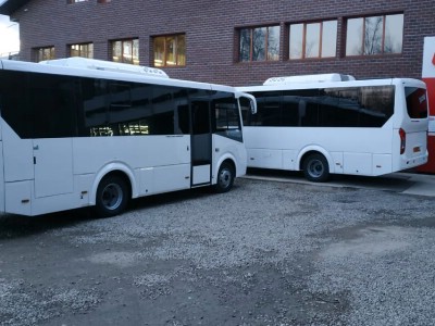 Тонирование автобуса ГАЗ Vector Next