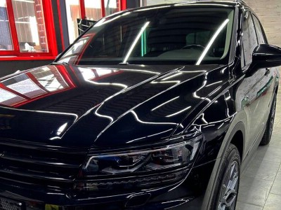 Тонирование передней и задней оптики Volkswagen Tiguan
