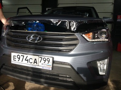 Тонирование задней части Hyundai CRETA 5дв.2014-