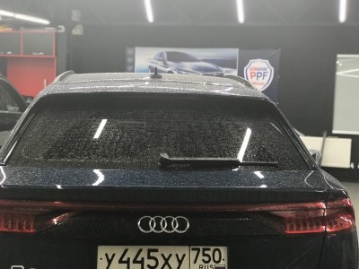 Тонирование задней полусферы Audi Q8 