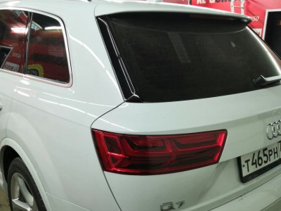 Тонирование задней полусферы Audi Q7 2015-