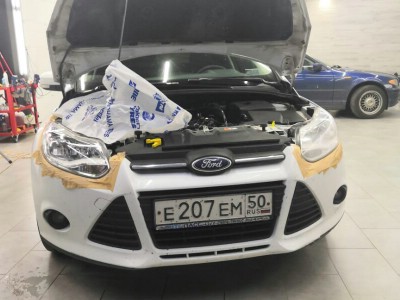 Тонирование задней полусферы Ford Focus III