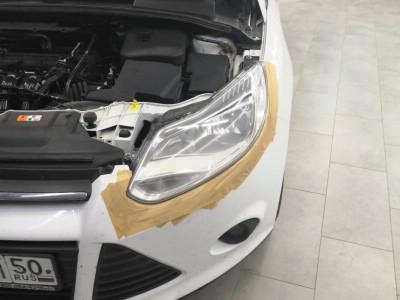 Тонирование задней полусферы Ford Focus III