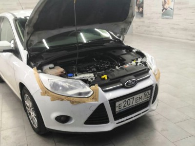 Тонирование задней полусферы Ford Focus III