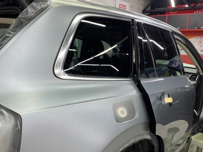 Стайлинг защита кузова матовой полиуретановой плёнкой Volvo XC-90