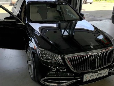 Замена передней части панорамной крыши на Mercedes S-Class W222