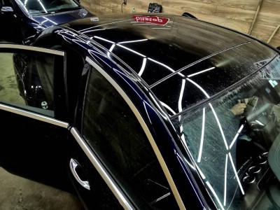 Замена стекла панорамной крыши на автомобиле Mercedes W213